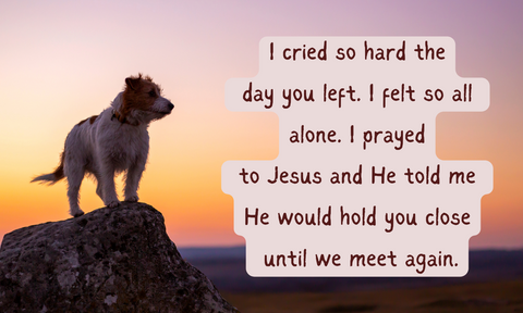 Life Is Ruff Without You - For the loss of a barking best friend!