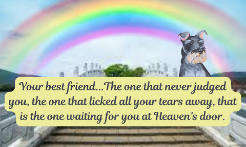 Life Is Ruff Without You - For the loss of a barking best friend!