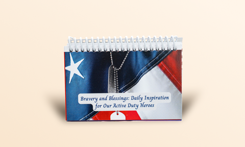 Bravery and Blessings Flip Book - A Heartfelt Tribute to Those Serving on Active Duty for Any Occasion